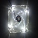 فن 5 ولت شیشه ای همراه با LED سفید و کابل USB