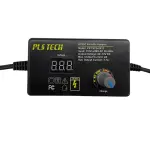 آداپتور متغیر 4 تا 12 ولت بین راهی 2 آمپر سوسماری با نمایشگر PLS TECH
