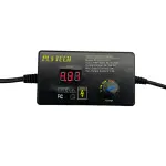 آداپتور متغیر 4 تا 12 ولت بین راهی 2 آمپر سوسماری با نمایشگر PLS TECH