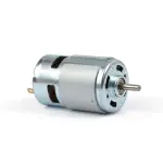 موتور DC اسپیندل یک سر بلبرینگی 24-12 ولت 19800 دور مدل 775