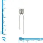 خازن الکترولیتی 47 میکرو فاراد 6.3 ولت RUBYCON اصل ژاپن