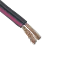 سیم رشته ای 2.5*2 دوبل باندی آلومینیوم روکش مس (CCA) قرمز مشکی