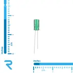 خازن الکترولیت 220 میکرو فاراد 25 ولت JFUCON