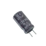 خازن الکترولیت 470 میکرو فاراد 10 ولت NIPPON اصل ژاپن پایه کوتاه