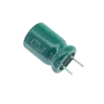 خازن الکترولیت 470 میکرو فاراد 16 ولت TAICON سری HD پایه کوتاه