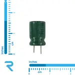 خازن الکترولیت 470 میکرو فاراد 16 ولت TAICON سری HD پایه کوتاه