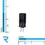 خازن الکترولیت 1 میکرو فاراد 400 ولت RUBYCON اصل ژاپن پایه کوتاه