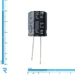 خازن الکترولیت 10000 میکرو فاراد 6.3 ولت