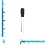 خازن الکترولیت 10 میکرو فاراد 50 ولت RUBYCON اصل ژاپن