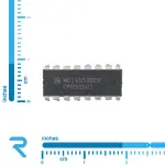 آی سی شمارنده و شیفت رجیستر 3 بیتی MC1455