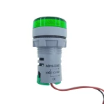 آمپر متر پنلی AC چراغ سیگنالی سبز