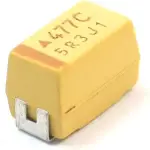 خازن تانتالیوم 470 میکرو فاراد 16 ولت سایز SMD E