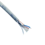 کابل تلفن 2 زوج 0.6 فویل دار مسی