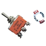 کلید سه حالته کلنگی 6 پین بزرگ