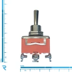 کلید سه حالته کلنگی 3 پین بزرگ