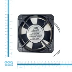 فن 220 ولت بلبرینگی 5*15*15 سانتی متر 38 وات