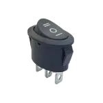 کلید راکر 3 حالته 3 پین بیضی