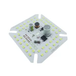 برد ال ای دی آلومینیومی 50 وات 220 ولت مهتابی مربعی