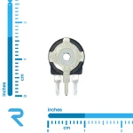 پتانسیومتر 220 کیلو اهم ایستاده PT10