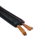 سیم رشته ای 1.5*2 دوبل باندی تمام مس (CCC) قرمز مشکی