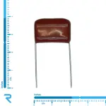 خازن 15 نانو فاراد 2000 ولت پلی استر