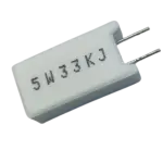 مقاومت 33 کیلو اهم 5 وات آجری ایستاده