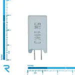 مقاومت 10 کیلو اهم 5 وات آجری ایستاده