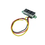 ماژول ولت متر پنلی 0 تا 100 ولت DC سه سیمه 0.28 اینچ قرمز