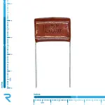 خازن 1.5 میکرو فاراد 100 ولت پلی استر