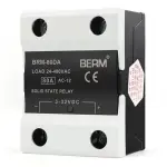 رله حالت جامد تک فاز 480 ولت 80 آمپر BERM مدل SSR BRM-80DA