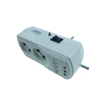 پریز هوشمند دو خانه همراه با ریموت کنترل