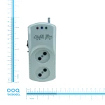 پریز هوشمند دو خانه همراه با ریموت کنترل