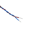 سیم دو رشته ای تلفنی رانژه 0.2*2 تمام مس قلع اندود (CCC) قرمز آبی