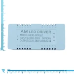 درایور ال ای دی 40 تا 60 وات 220 میلی آمپر سه حالته با اپلیکیشن