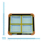 پروژکتور و پاور بانک شارژی خورشیدی 100 وات مدل ky-100w