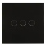 کلید لمسی سه پل مدل B3 مشکی