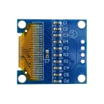 ماژول نمایشگر OLED زرد-آبی 0.96 اینچ 4 پین دارای ارتباط I2C