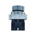 کلید شستی فشاری گرد قرمز تک کنتاکت استاپ (Normally Close)