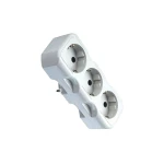 سه راهی بدون سیم دیواری ارت دار