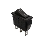 کلید راکر دو حالته 3 پین باریک مشکی