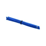 سیم 1 افشان 10 سانتی متری آبی تمام مس (CCC) بسته 10 عددی