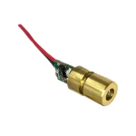 لیزر 5 میلی وات 3 ولت لنز نقطه ای درایور دار