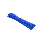 سیم 0.25 افشان 15 سانتی متری آبی تمام مس (CCC) بسته 50 عددی