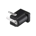 جک آداپتور مادگی مشکی 2.5 میلی متر مدل DC-005