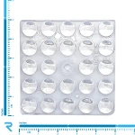لنز اس ام دی 24 وات بلوکی 60 درجه 50*50 میلیمتر SMD