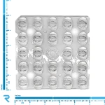 لنز اس ام دی 24 وات خیابانی 170*60 درجه 50*50 میلیمتر SMD