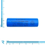 باتری لیتیوم یون 14500 تک سلول 3.7 ولت 1000mAH