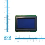 نمایشگر آبی گرافیکی 64*128 LCD با درایور ST7920 مدل LCM12864C-1 V1.1