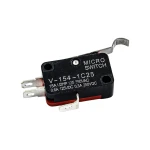 میکروسوئیچ اهرم خمیده 15 آمپر مدل V-154-1C25
