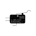 میکروسوئیچ اهرم خمیده 15 آمپر مدل V-154-1C25